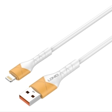 LDNIO καλώδιο Lightning σε USB LS802, 30W, 2m, λευκό