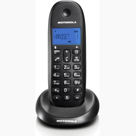 Motorola C1001LB Ασύρματο Τηλέφωνο Μαύρο