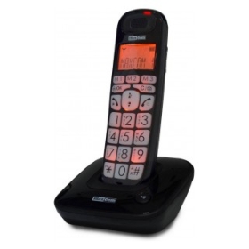 Ασύρματο Ψηφιακό Τηλέφωνο Maxcom MC6800 Μαύρο