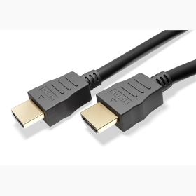GOOBAY καλώδιο HDMI 2.0 58574 με Ethernet, 4K/60Hz 8.16Gbit/s, 2m, μαύρο