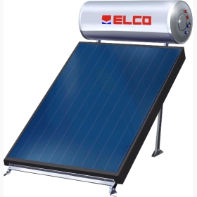 Elco EL-130 XR Ηλιακός Θερμοσίφωνας 130 λίτρων Glass Διπλής Ενέργειας με 1.82τ.μ. Συλλέκτη