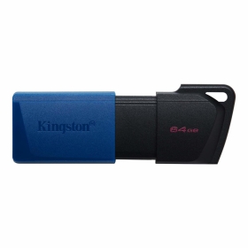 Kingston Technology DataTraveler Exodia M USB flash drive 64 GB USB Type-A 3.2 Gen 1 (3.1 Gen 1) Bla
