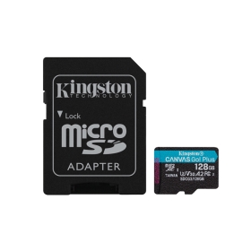Κάρτα Μνήμης MicroSDXC Kingston CANVAS GO! Plus 128GB U3 V30