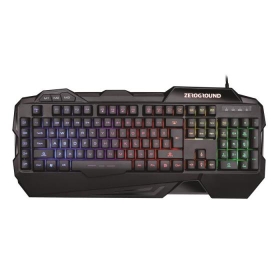 Keyboard Zeroground RGB KB-2500G HANZO v2.0 Black