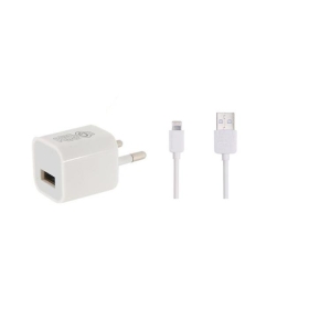 Charger Power On CH-11 Combo+I6 Cable 1m White