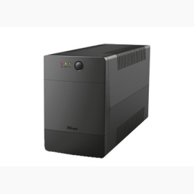 TRUST - Paxxon 1000VA UPS with 4 standard wall power outlets - Σύστημα UPS - Εξωτερικό Black