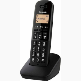 Ασύρματο Ψηφιακό Τηλέφωνο Panasonic KX-TGB610GRB Μαύρο