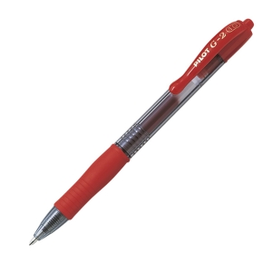 Pilot στυλό gel G2 fine κόκκινο 1,0mm