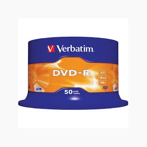 DVD-R VERBATIM 50ΔΑ CAKE BOX