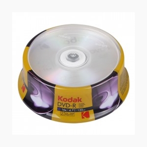 KODAK DVD-R 25-Pack 16x 4.7GB