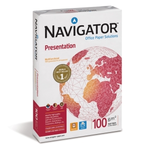 Επαγγελματικό Χαρτί Εκτύπωσης Navigator (Presentation) A4 100g/m² 500 Φύλλα