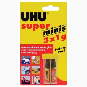 Uhu Super glue 3gr 1+1 δώρο
