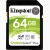 Kingston Flash card SD 64GB Canvas Select Plus (SDS2/64GB) (KINSDS2/64GB)