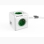 ALLOCACOC PowerCube Extended 1,5m + USB - Πολύμπριζο 4 θέσεων + 2 USB 2.1A - Πράσινο